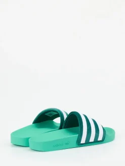 – Badeschlappe aus Synthetik in Türkis*Adidas Outlet