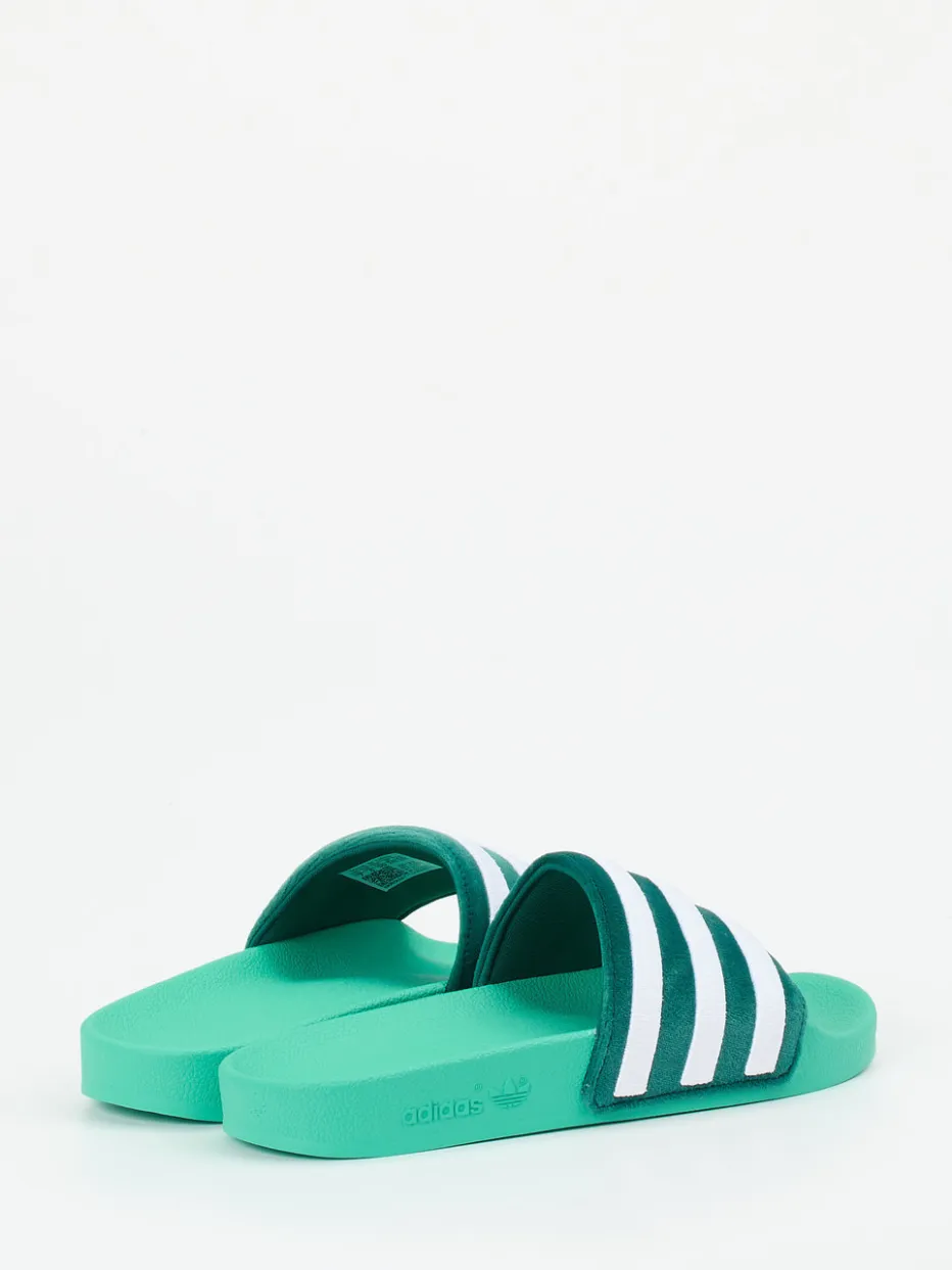 – Badeschlappe aus Synthetik in Türkis*Adidas Outlet