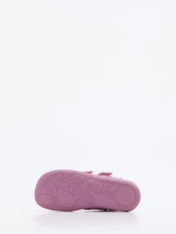 Kinder Affenzahn – Barfußschuhe aus Veloursleder Fliederrosa