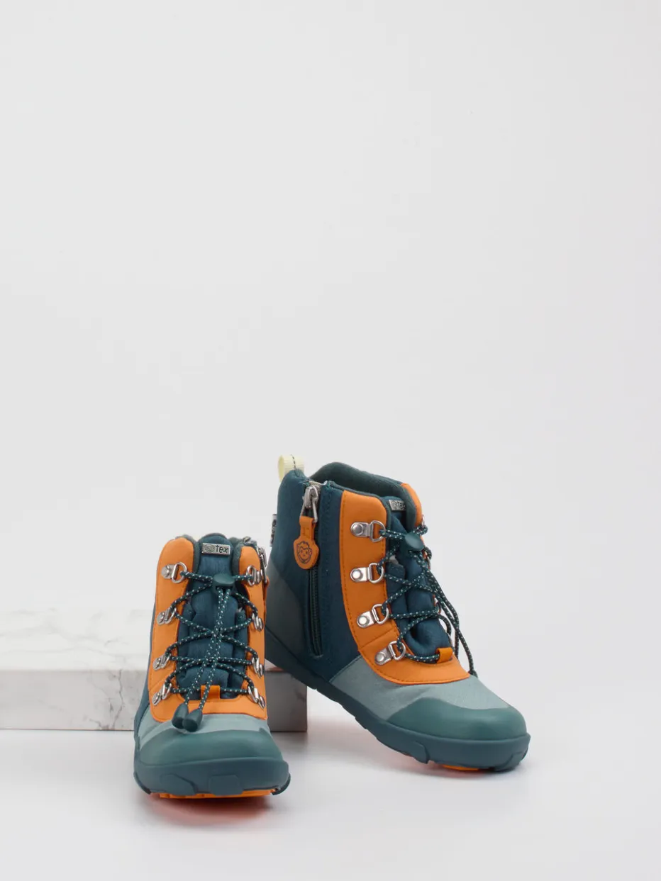 Kinder Affenzahn – Kinder-Boot aus Textil Petrolgrün