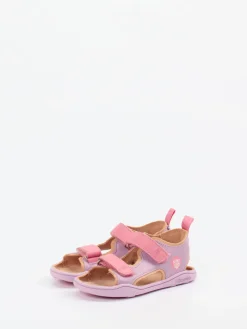 Kinder Affenzahn – Klettsandale aus Kalbleder in Flieder
