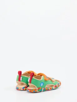 Kinder Affenzahn – Klettsandalen aus Textil gras