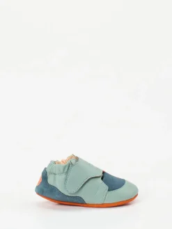 Kinder Affenzahn – Krabbelschuhe aus Kalbleder salbei