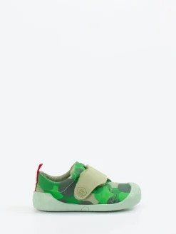 Kinder Affenzahn – Krabbelschuhe aus Canvas in Camouflage