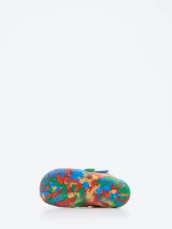 Kinder Affenzahn – Lauflernschuhe aus Veloursleder sandbeige