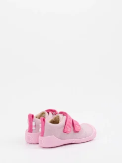 Kinder Affenzahn – Lauflernschuhe aus Veloursleder Hellrosa