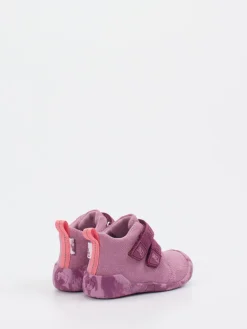 Kinder Affenzahn – Lauflernschuhe aus Veloursleder rosa