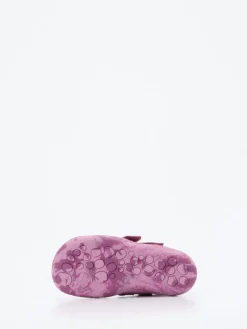 Kinder Affenzahn – Lauflernschuhe aus Veloursleder rosa