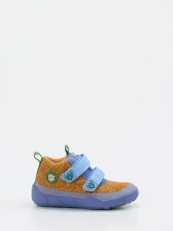 Kinder Affenzahn – Outdoor-Sneaker aus Textil Cognac