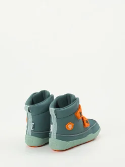 Kinder Affenzahn – Winterboots aus Textil in Petrolgrün