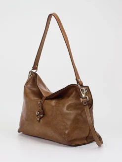 – Schultertasche aus Kalbleder cognac*Alchimia Hot