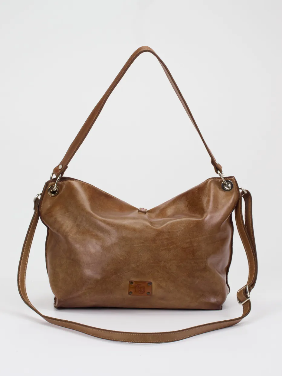 – Schultertasche aus Kalbleder cognac*Alchimia Hot