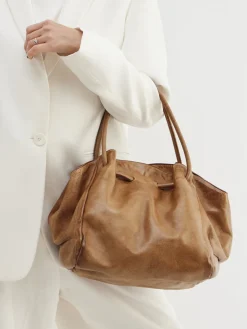 – Shopper aus Kalbleder Cognac*Alchimia Hot