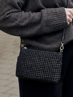 Damen Allan K - Antwerp Allan K – Mini-Schultertasche aus Flechtleder