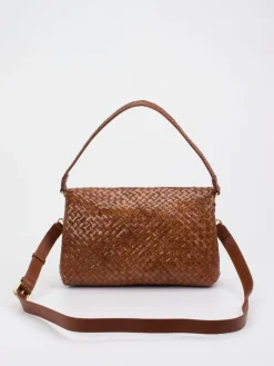 Allan K – Schultertasche aus Flechtleder*Allan K - Antwerp Clearance