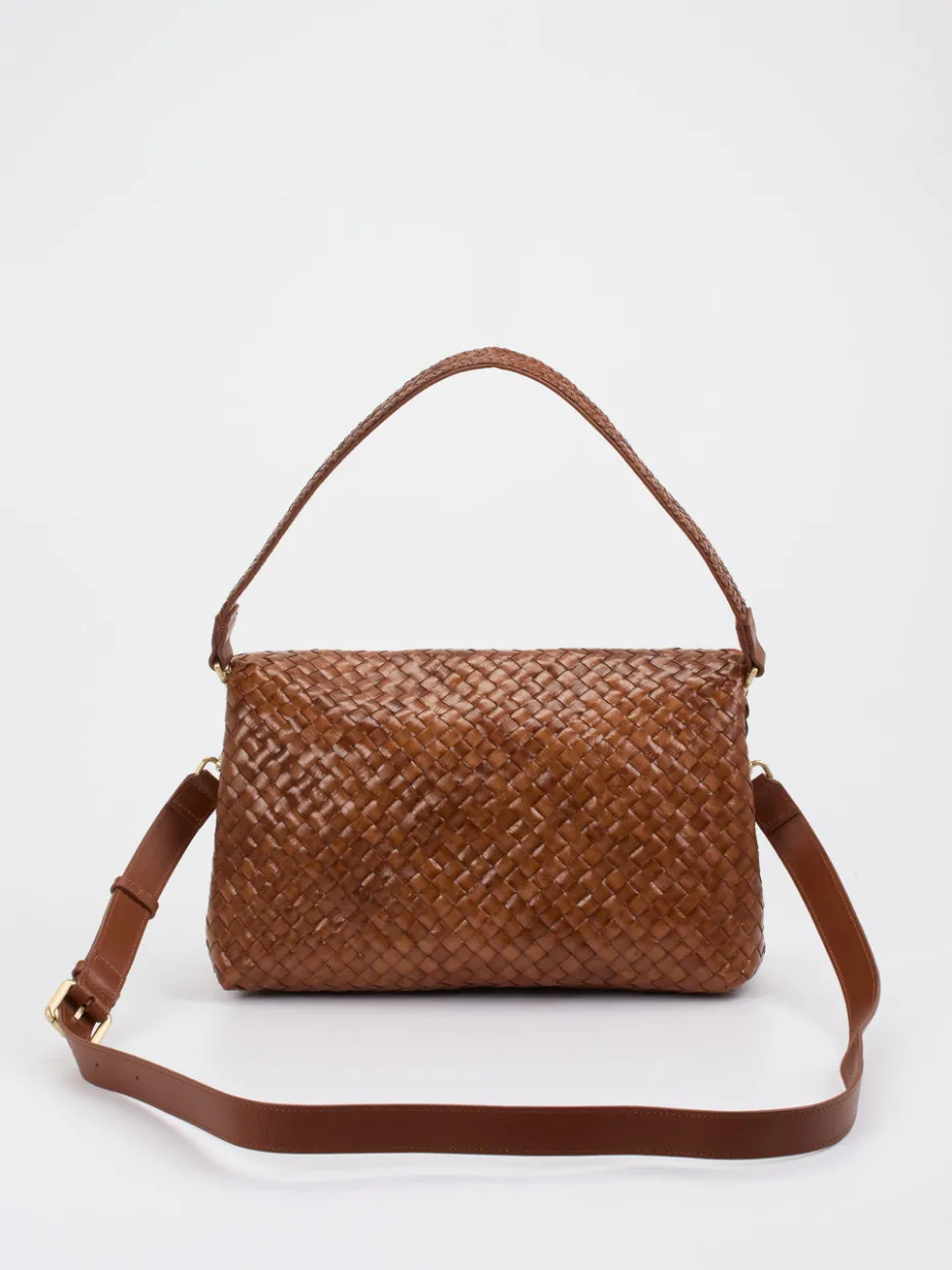 Allan K – Schultertasche aus Flechtleder*Allan K - Antwerp Clearance