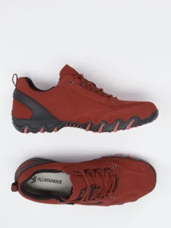 – Outdoor-Sneaker aus Veloursleder Dunkel*Allrounder Best