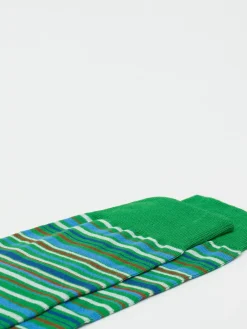 – Crew Socken aus Textil mit Streifenmuster*Alto Milano Discount