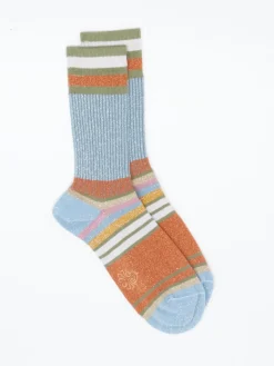 – Crew-Socken aus Glitzergarn und Baumwolle*Alto Milano Discount