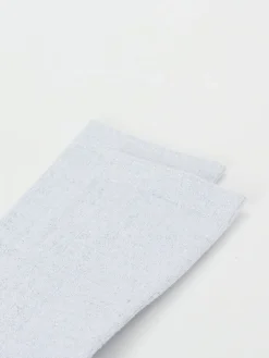 Damen Alto Milano – Crew-Socken aus Textil mit Glitzer