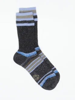 Damen Alto Milano – Damensocke aus Textil mit Glitzergarn