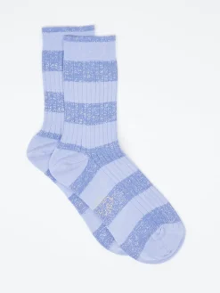 – Damensocken aus Textil mit Glitzereffekt*Alto Milano Discount