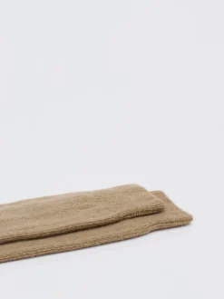 Herren Alto Milano – Feinstricksocken aus Wolle braun