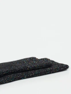 Damen Alto Milano – Freizeitsocken aus Textil mit Glitzergarn