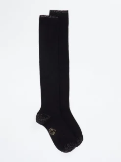 – Kniestrümpfe aus Schurwollmix in*Alto Milano New