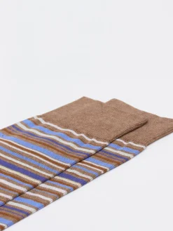 – Socken aus Feinstrick in Ringeloptik*Alto Milano New