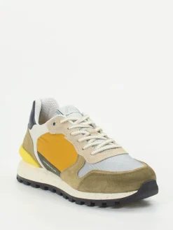 – Retro-Sneaker aus Veloursleder Senfgelb*Ambitious Best