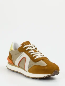 – Retro-Sneaker aus Veloursleder cognac*Ambitious Outlet