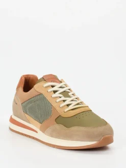 Herren Ambitious – Retro-Sneaker aus Veloursleder olivgrün