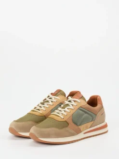 Herren Ambitious – Retro-Sneaker aus Veloursleder olivgrün