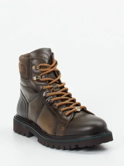 – Schnürboots aus Kalbleder Dunkel*Ambitious Sale