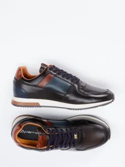 Herren Ambitious – Sneaker aus Kalbleder in Dunkel