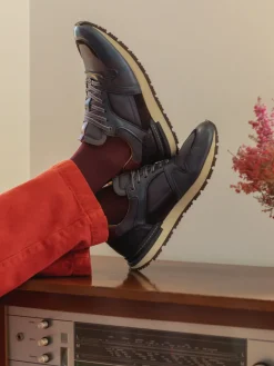 Herren Ambitious – Sneaker aus Kalbleder in Dunkel