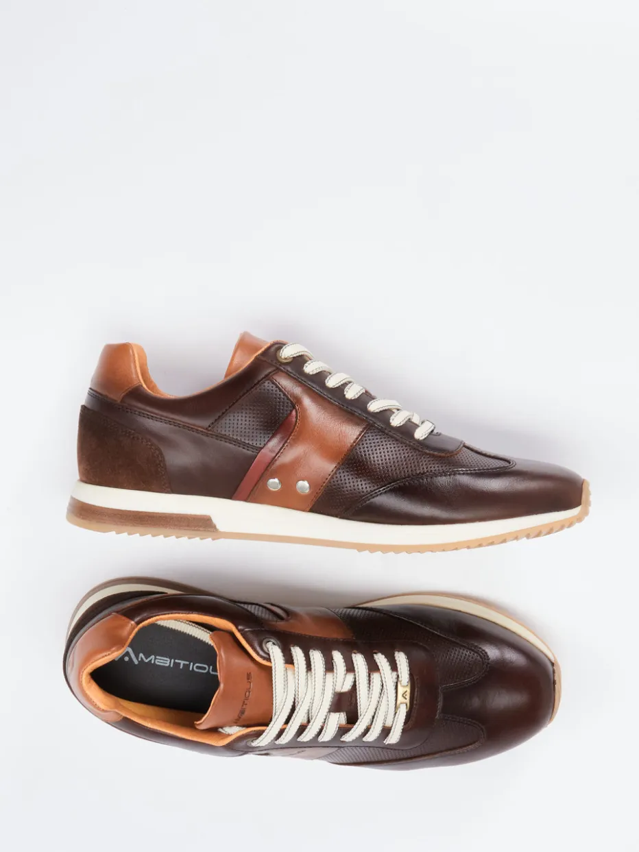 Herren Ambitious – Sneaker aus Kalbleder Dunkel