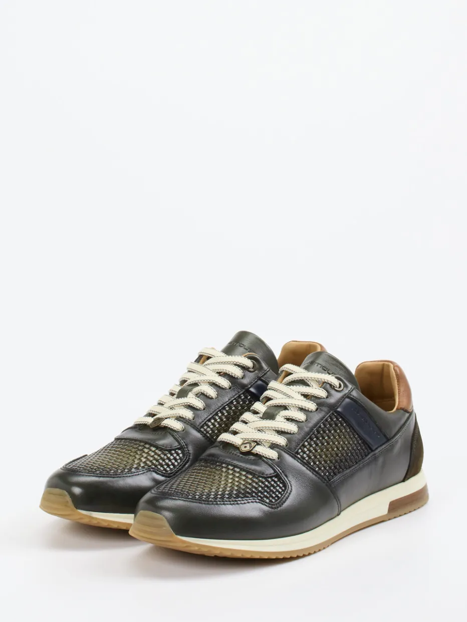 Herren Ambitious – Sneaker aus Leder mit Flechtstruktur