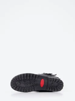 – Biker Boots aus Velours- und Glattleder*Andrea Conti New