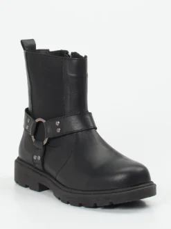 Damen Andrea Conti – Biker-Stiefelette aus Kalbleder
