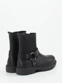 Damen Andrea Conti – Biker-Stiefelette aus Kalbleder