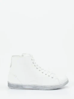 Damen Andrea Conti – High-Top-Sneaker aus Kalbleder