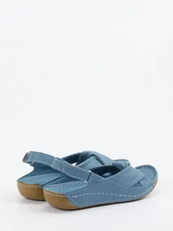 Damen Andrea Conti – Komfort-Sandale aus Kalbleder jeans