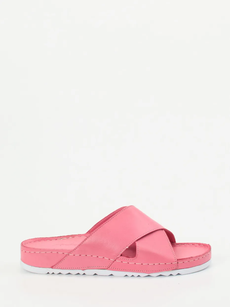 – Pantoletten aus Kalbleder*Andrea Conti Hot