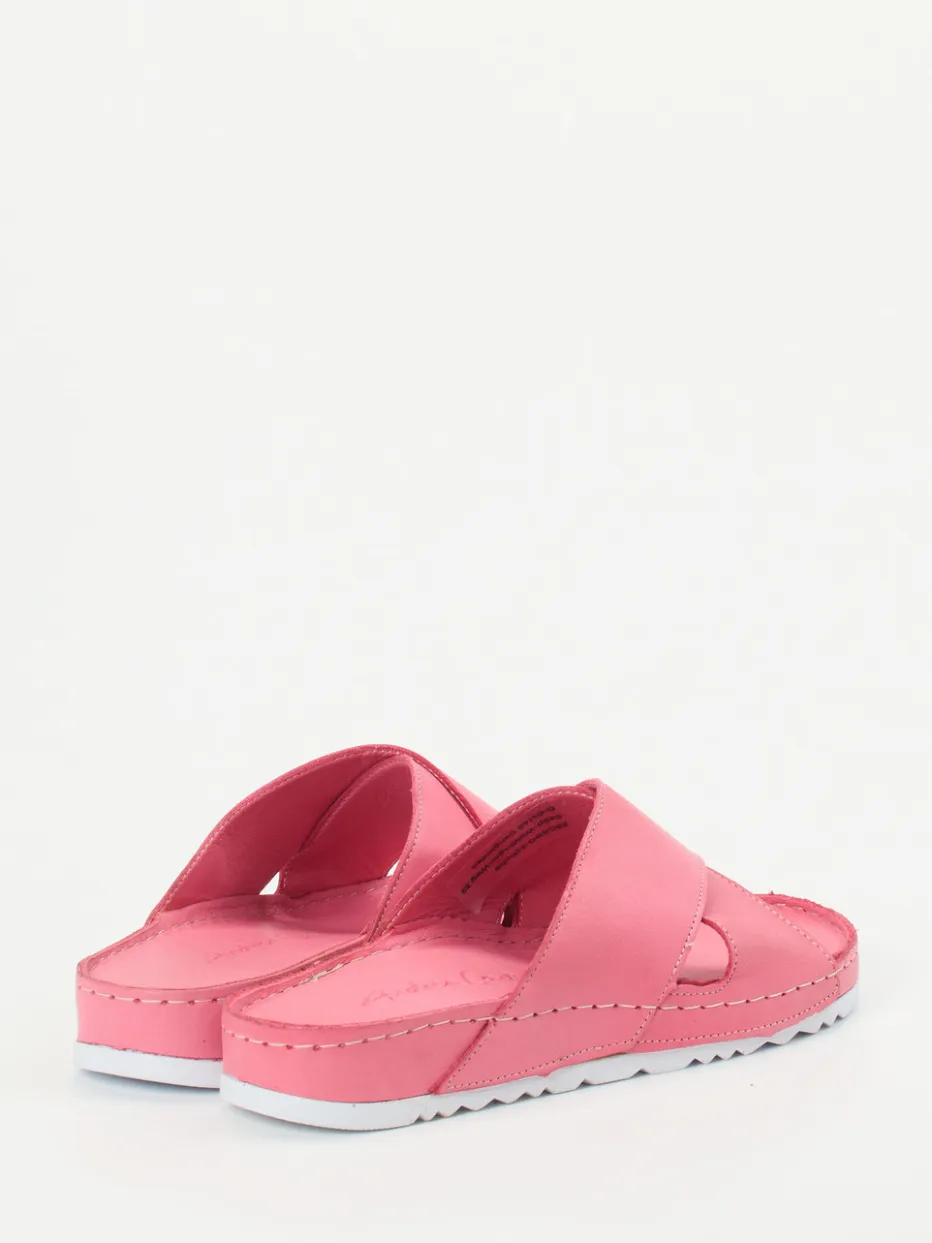 – Pantoletten aus Kalbleder*Andrea Conti Hot