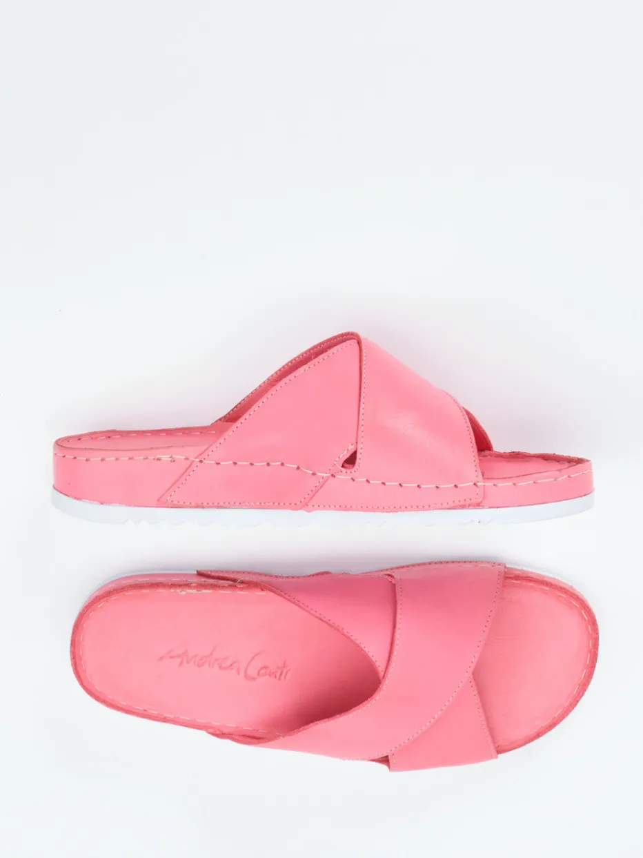 – Pantoletten aus Kalbleder*Andrea Conti Hot