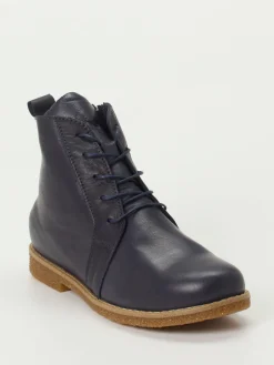 Damen Andrea Conti – Schnürboots aus Kalbleder Dunkel