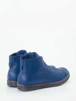 – Schnürboots aus Kalbleder Marine*Andrea Conti Sale