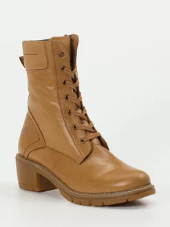 – Schnürboots aus Kalbleder cognac*Andrea Conti Sale